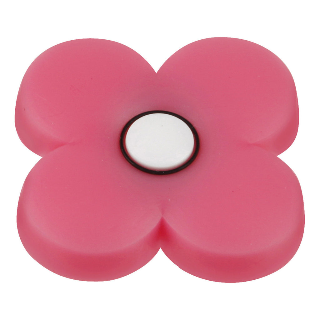 Kids Pink Flower Cabinet Knob