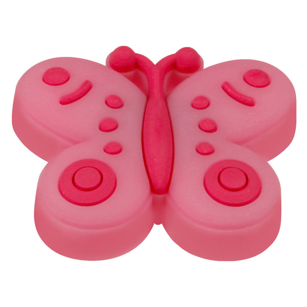 Kids Pink Butterfly Cabinet Knob