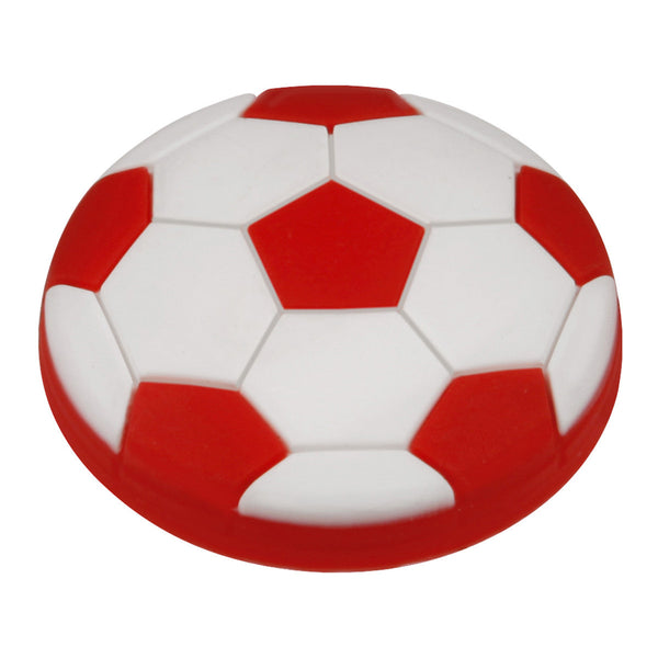 Kids Red Soccer Ball Cabinet Knob