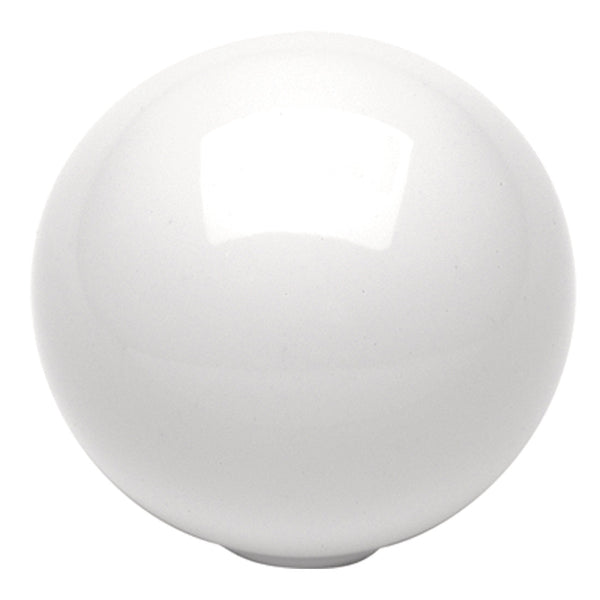 1-1/4 In. Conquest White Cabinet Knob