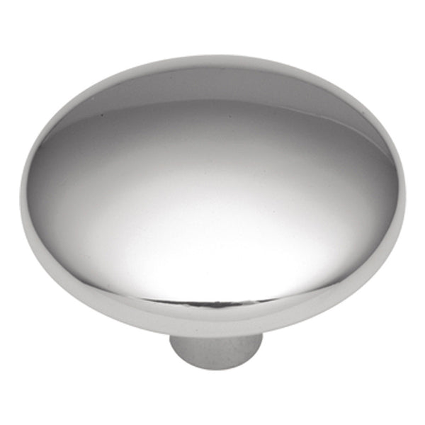 1-1/8 In. Sunnyside Polished Chrome Cabinet Knob