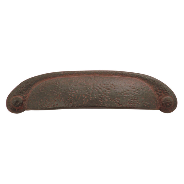 3 In. and 96mm Refined Rustic Cabinet Cup Pull