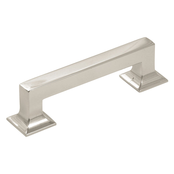 96mm Studio Collection Bright Nickel Cabinet Pull