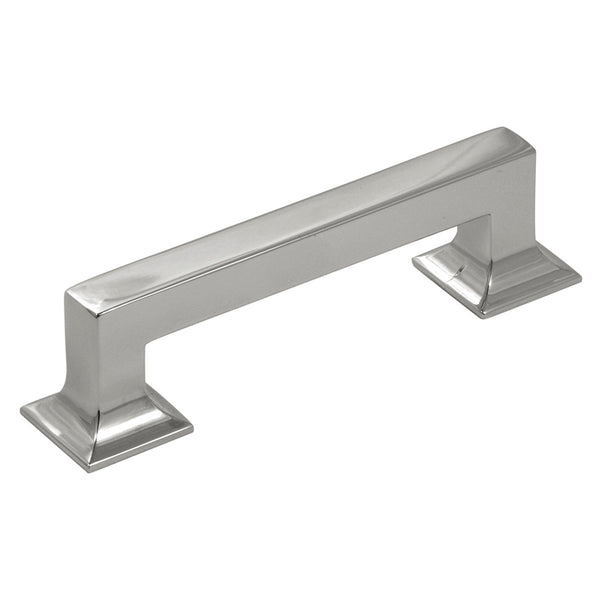 96mm Studio Collection Bright Nickel Cabinet Pull