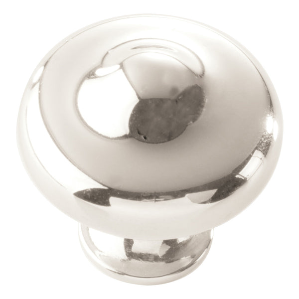 1-5/16 In. Triomphe Bright Nickel Cabinet Knob