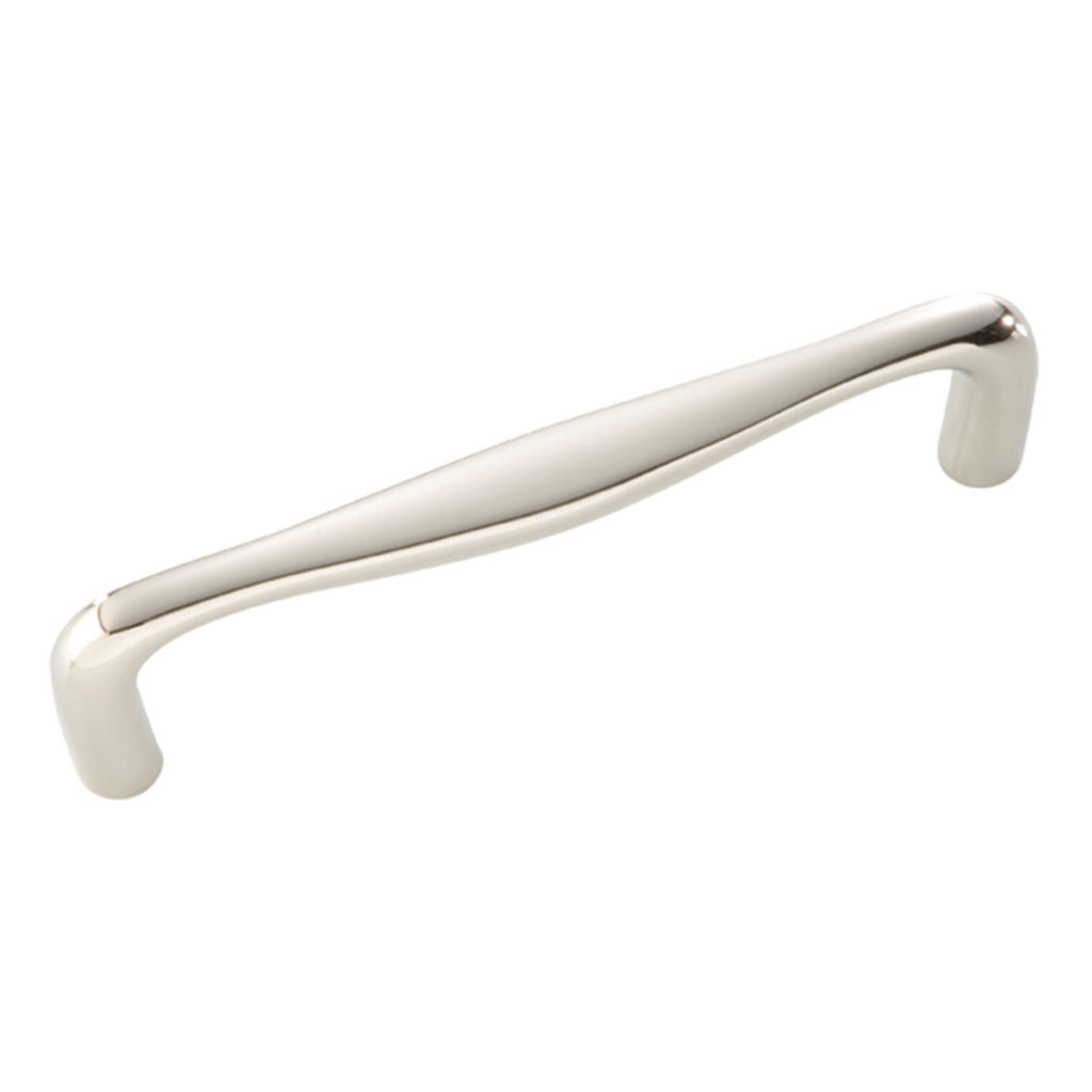 96mm Triomphe Bright Nickel Cabinet Pull