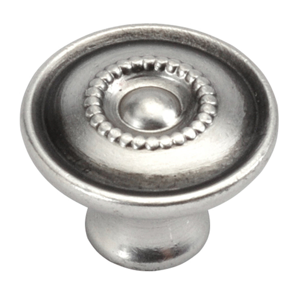 3/4 In. Manor House Silver Stone Cabinet Knob