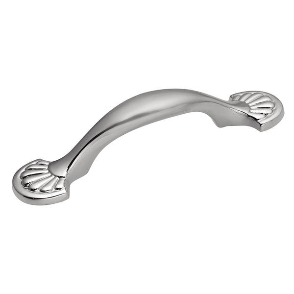 3 In. Newport Satin Silver Cloud Cabinet Pull