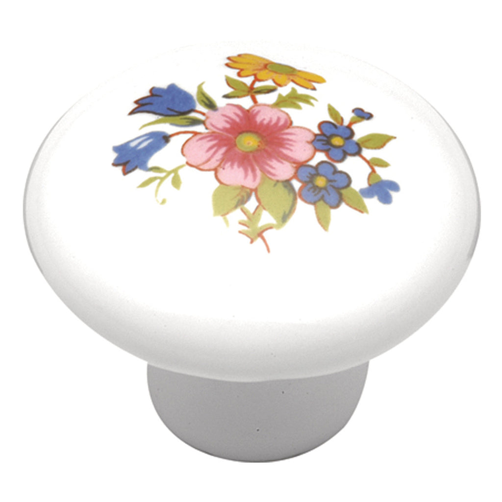 1-3/8 In. English Cozy Bouquet Cabinet Knob