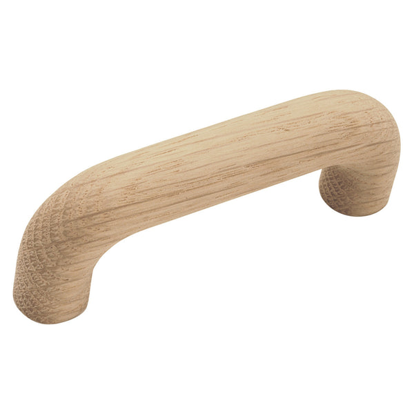 3 In. Natural Woodcraft Unfinished Wood Cabinet Pull